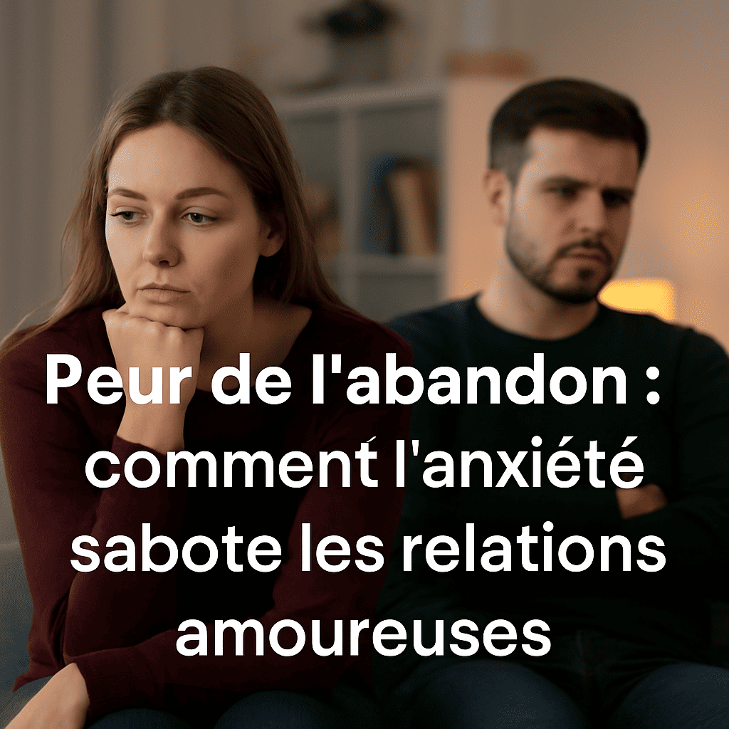 Découvrez comment la peur de l'abandon peut influencer les relations