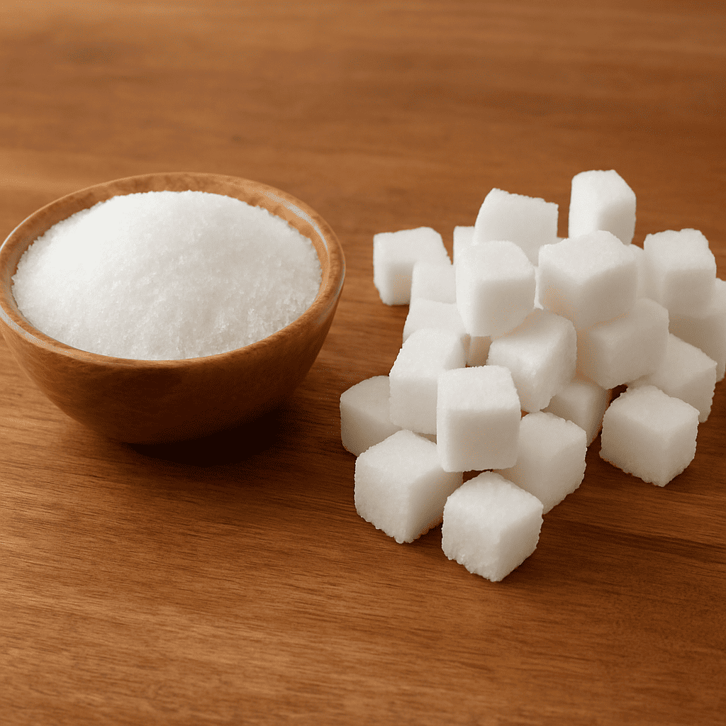 Sucre représentant l'addiction au sucre